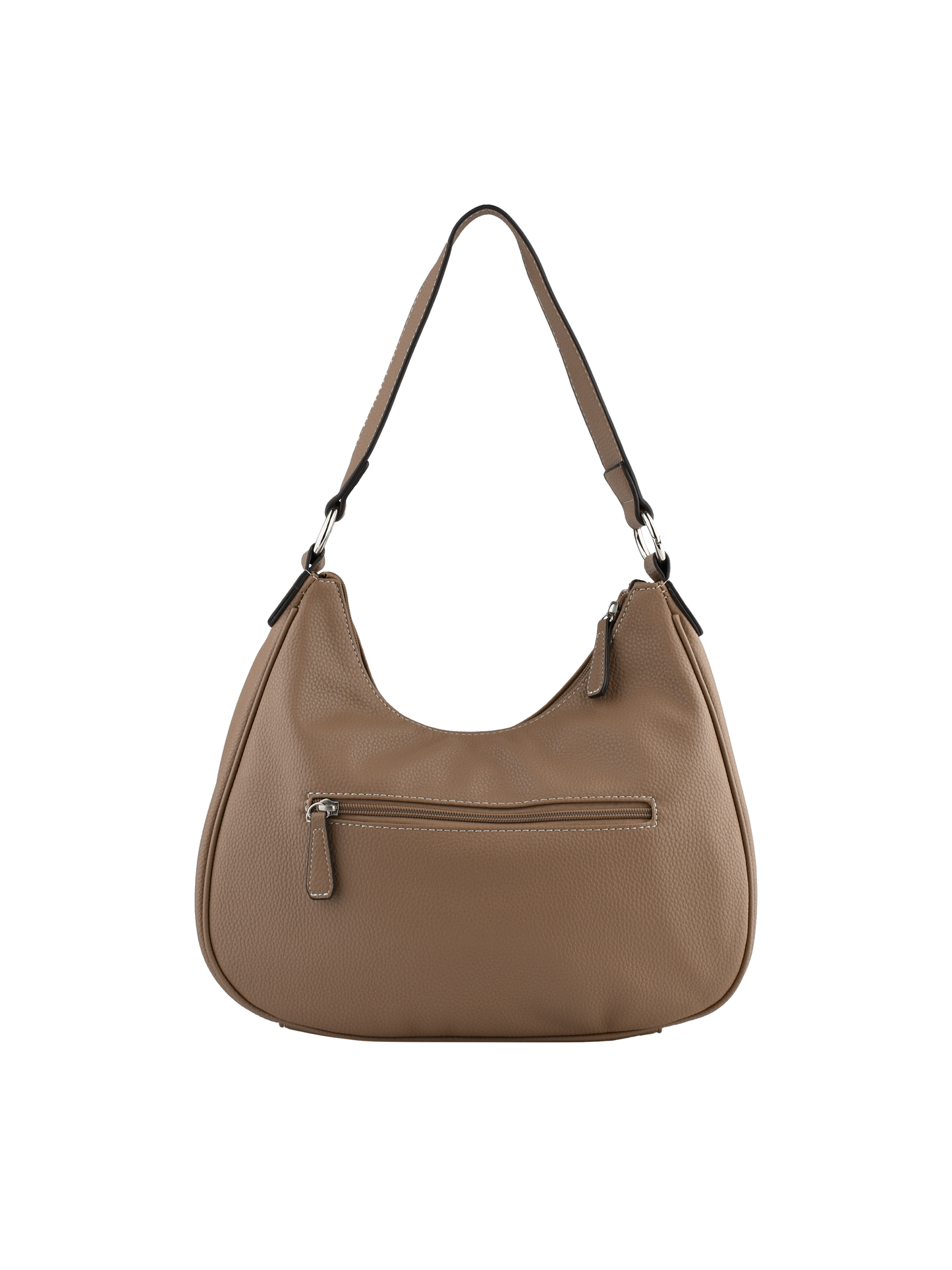 Clarence - Sac porté épaule mastic/marron