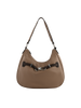 Clarence - Sac porté épaule mastic/marron