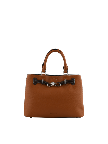 Clarence - Sac porté main camel/marron