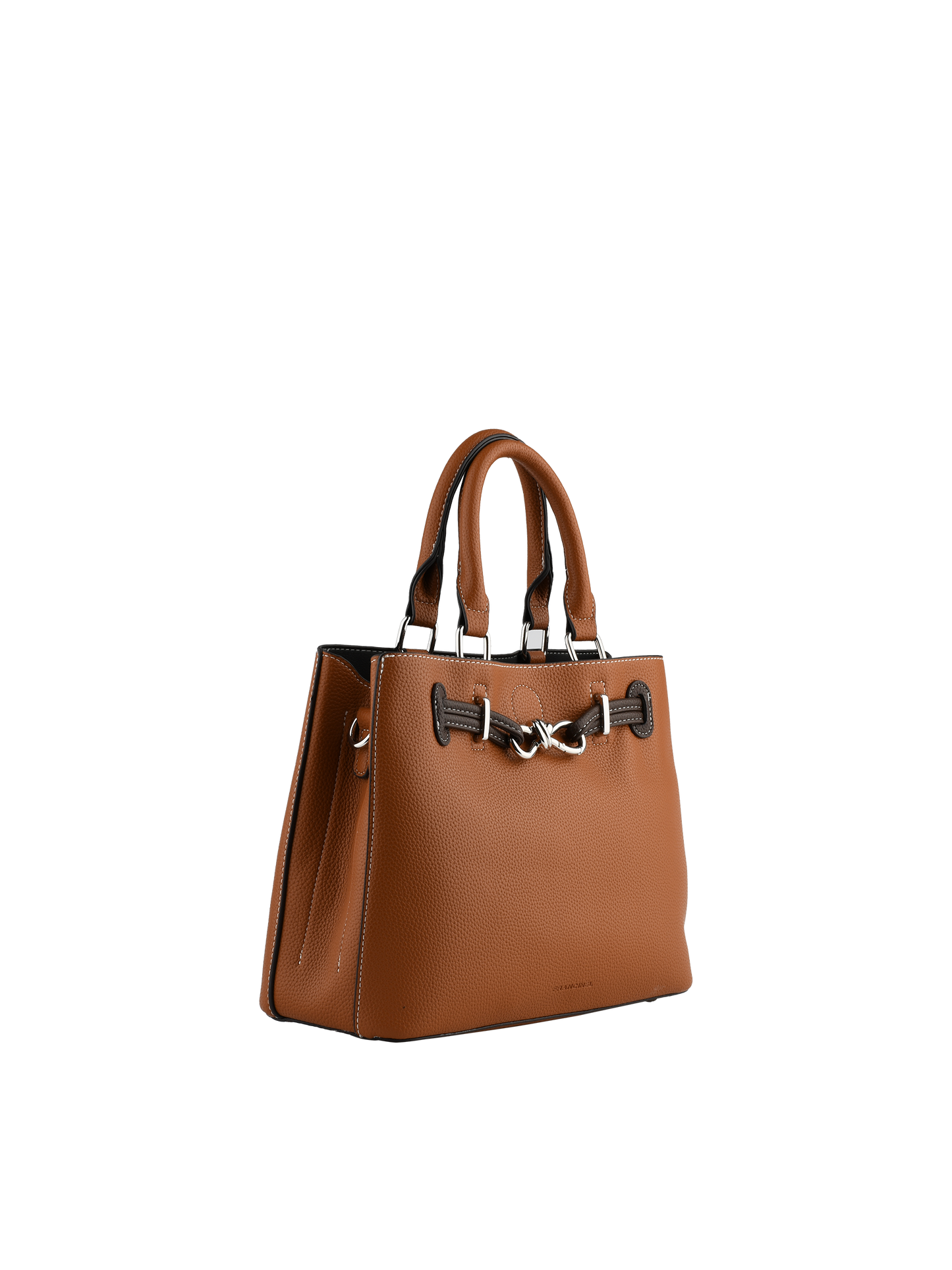Clarence - Sac porté main camel/marron