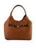 Clarence - Sac porté épaule camel/marron