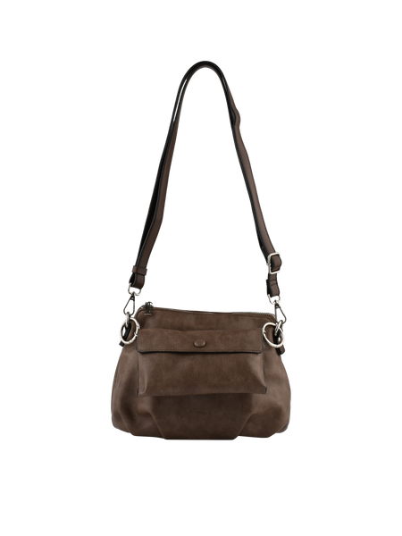 Clémence - Sac porté travers chocolat