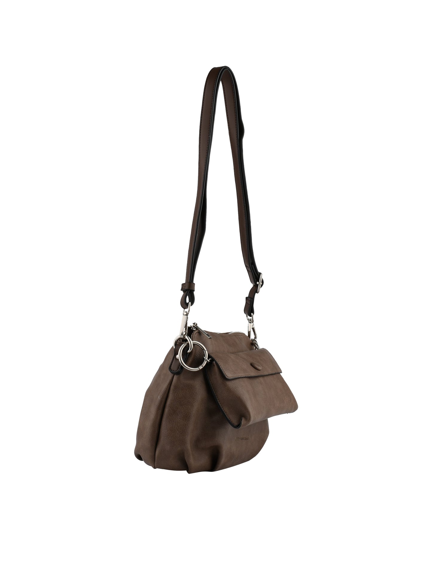 Clémence - Sac porté main chocolat