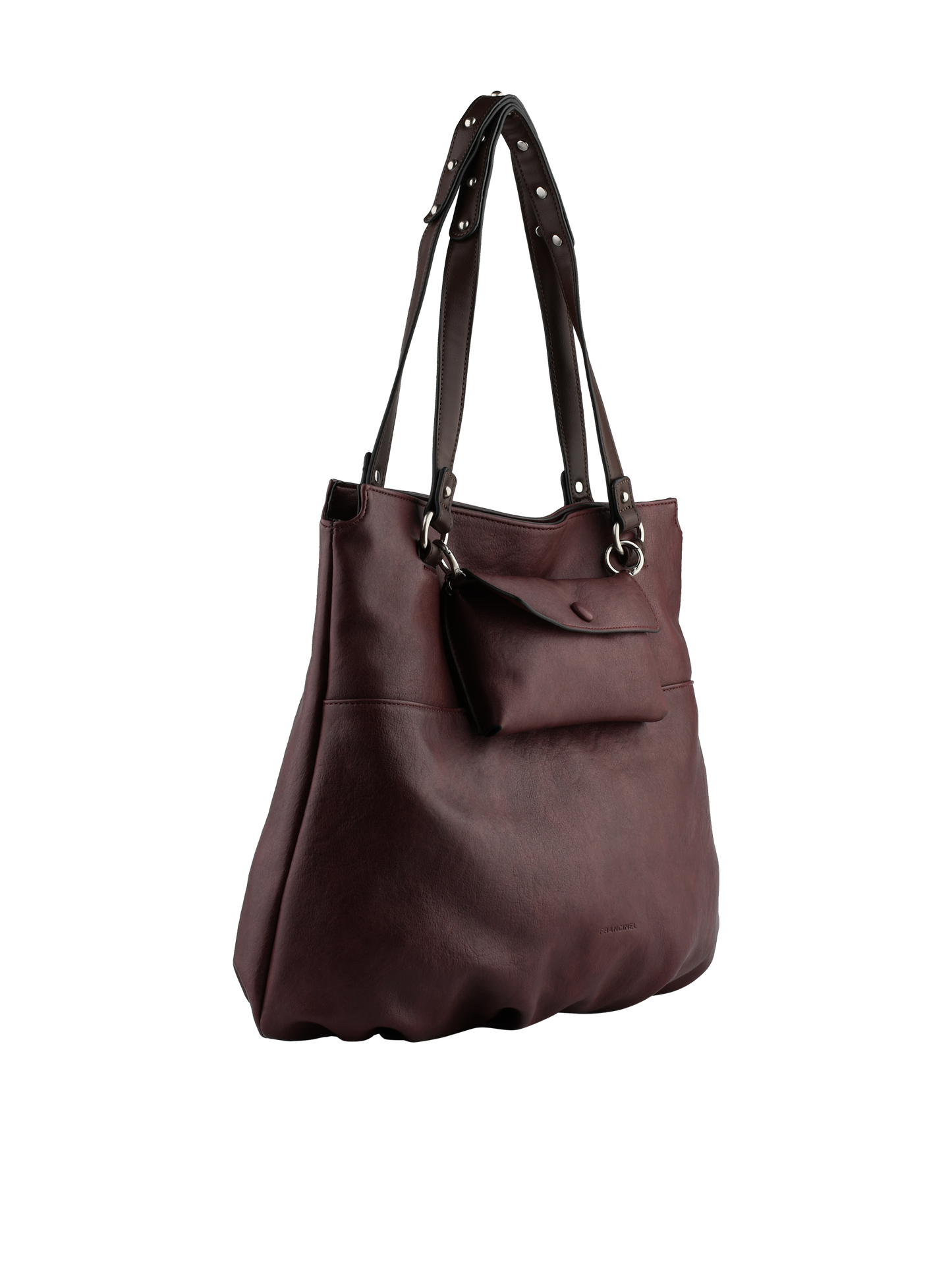 Clémence - Sac porté épaule bordeaux