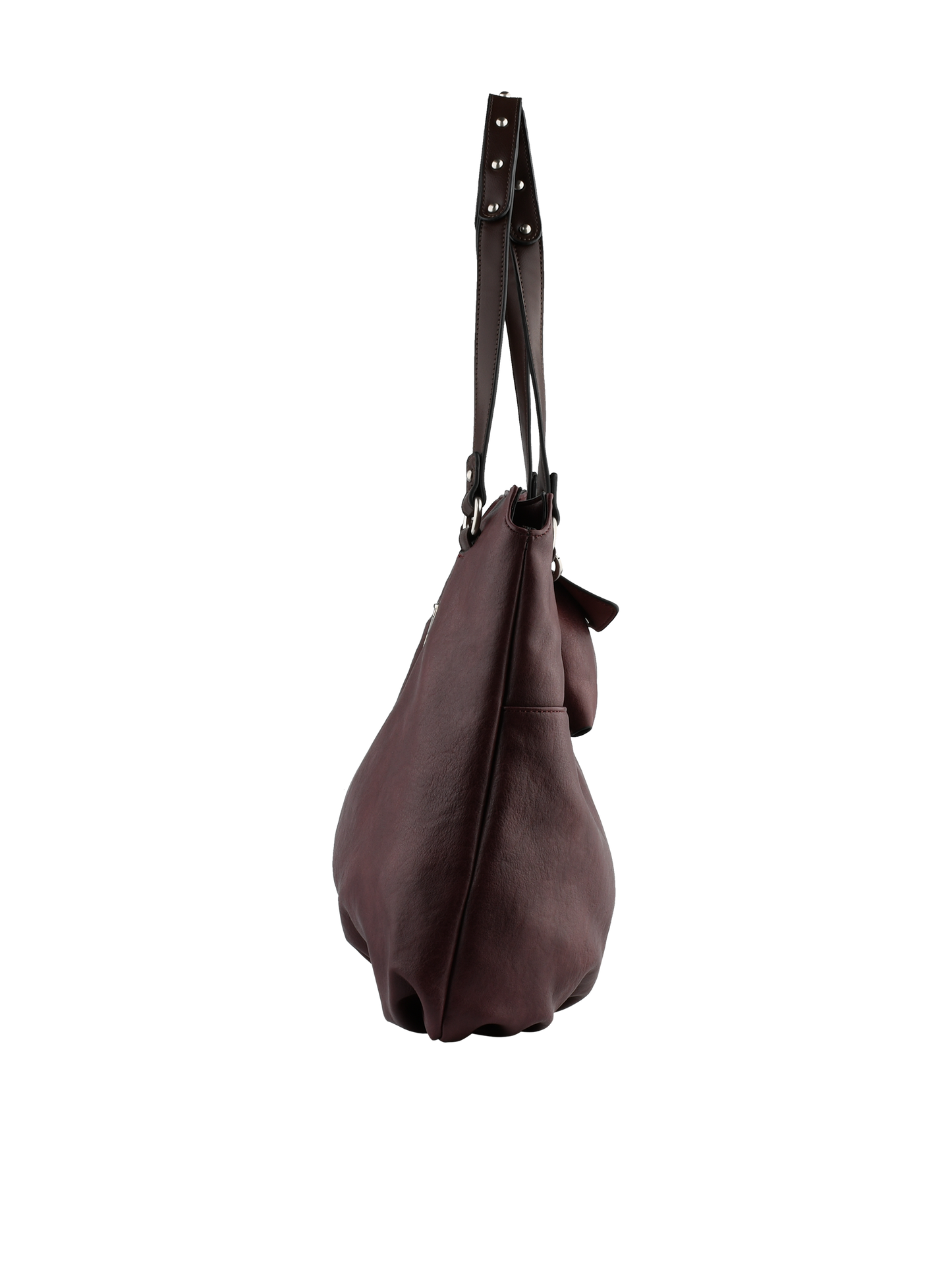 Clémence - Sac porté épaule bordeaux