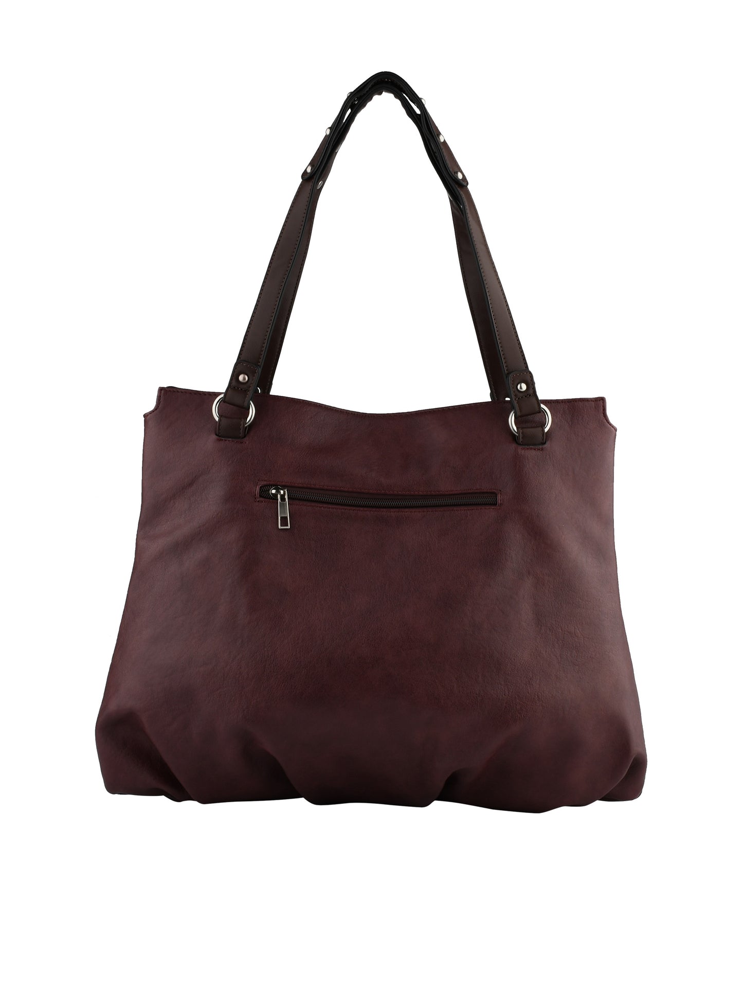 Clémence - Sac porté épaule bordeaux