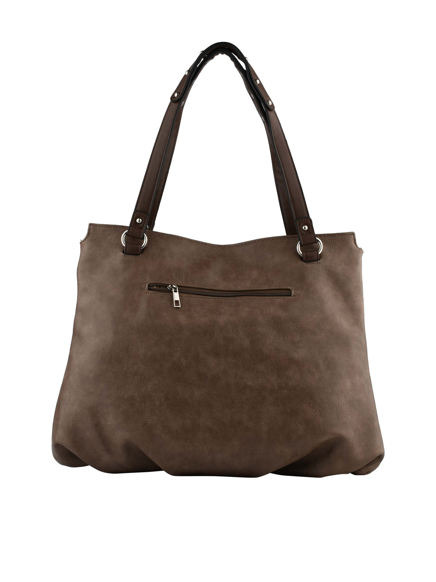Clémence - Sac porté épaule chocolat