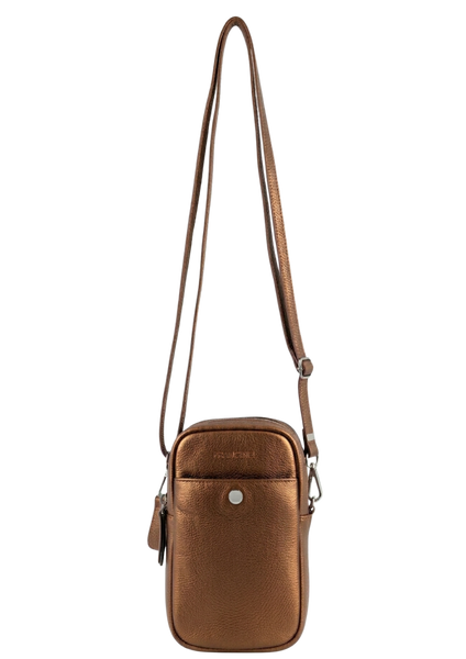 Tash - Pochette téléphone Bronze