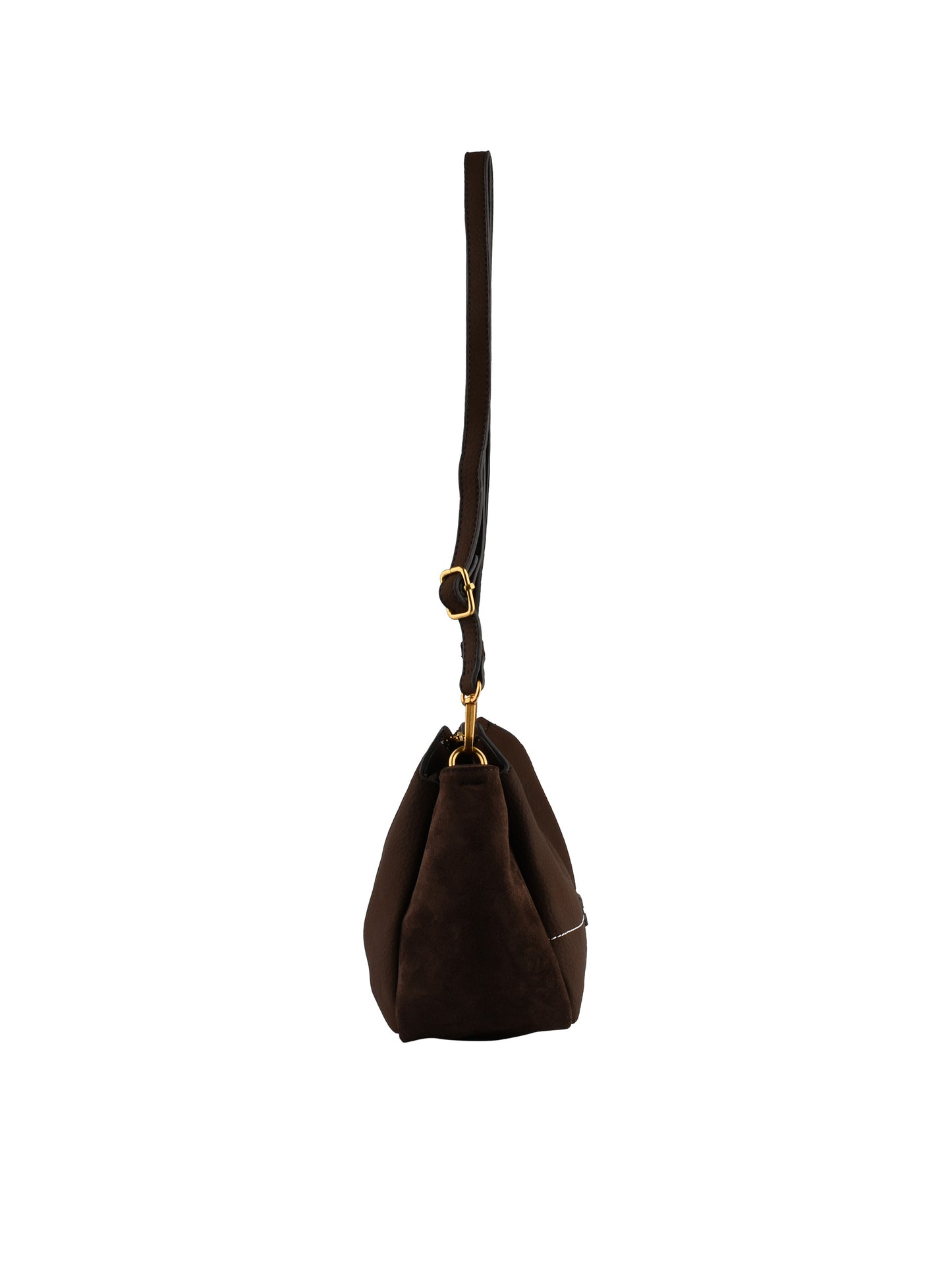 Dominique - Sac porté travers chocolat