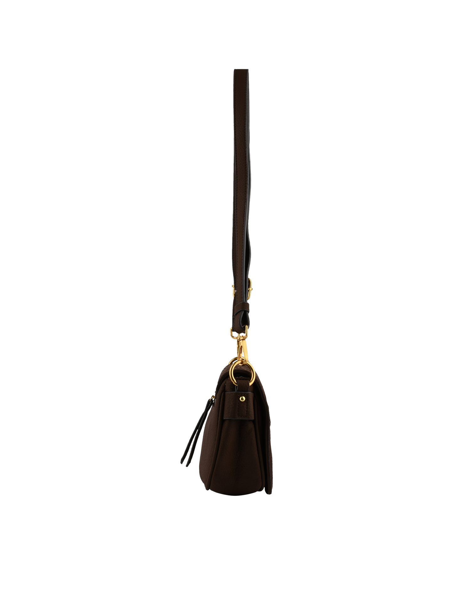 Dominique - Sac porté travers chocolat