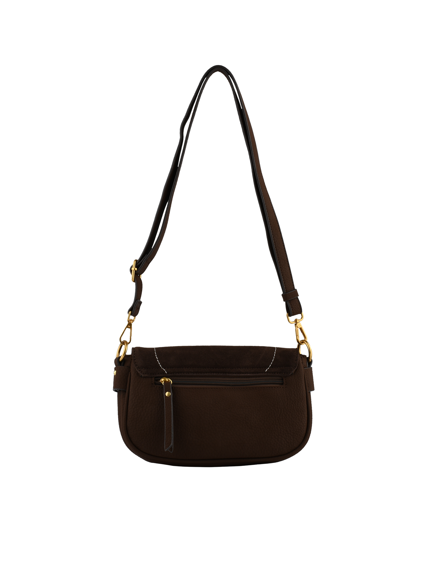 Dominique - Sac porté travers chocolat