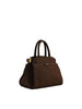 Dominique - Sac porté main chocolat