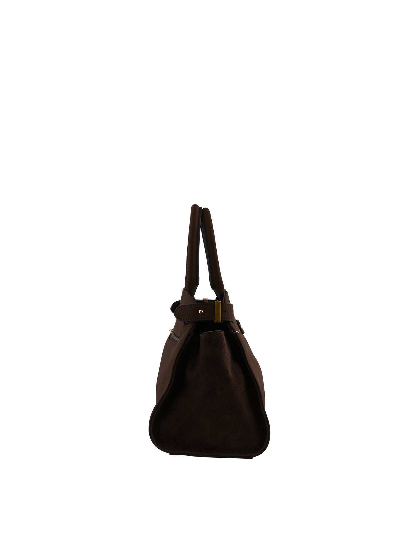 Dominique - Sac porté main chocolat