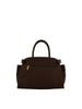Dominique - Sac porté main chocolat