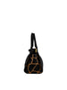 Dominique - Sac porté main noir/girafe