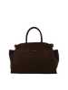 Dominique - Sac porté main chocolat
