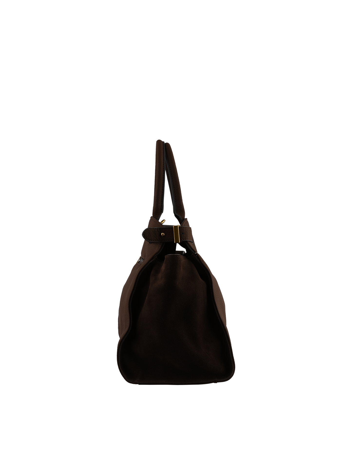 Dominique - Sac porté main chocolat