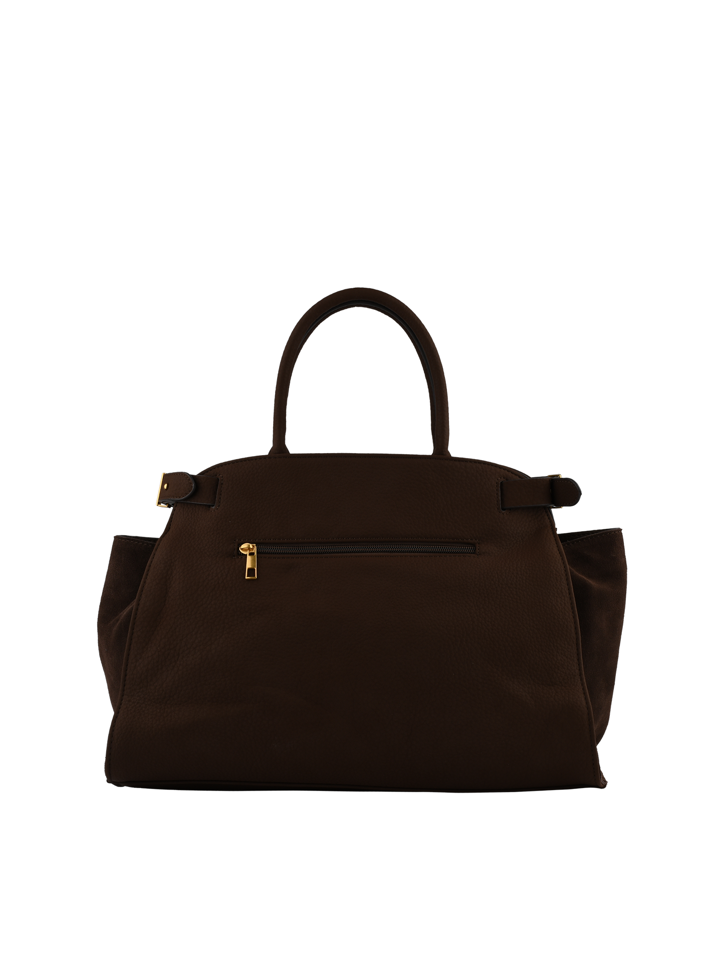 Dominique - Sac porté main chocolat