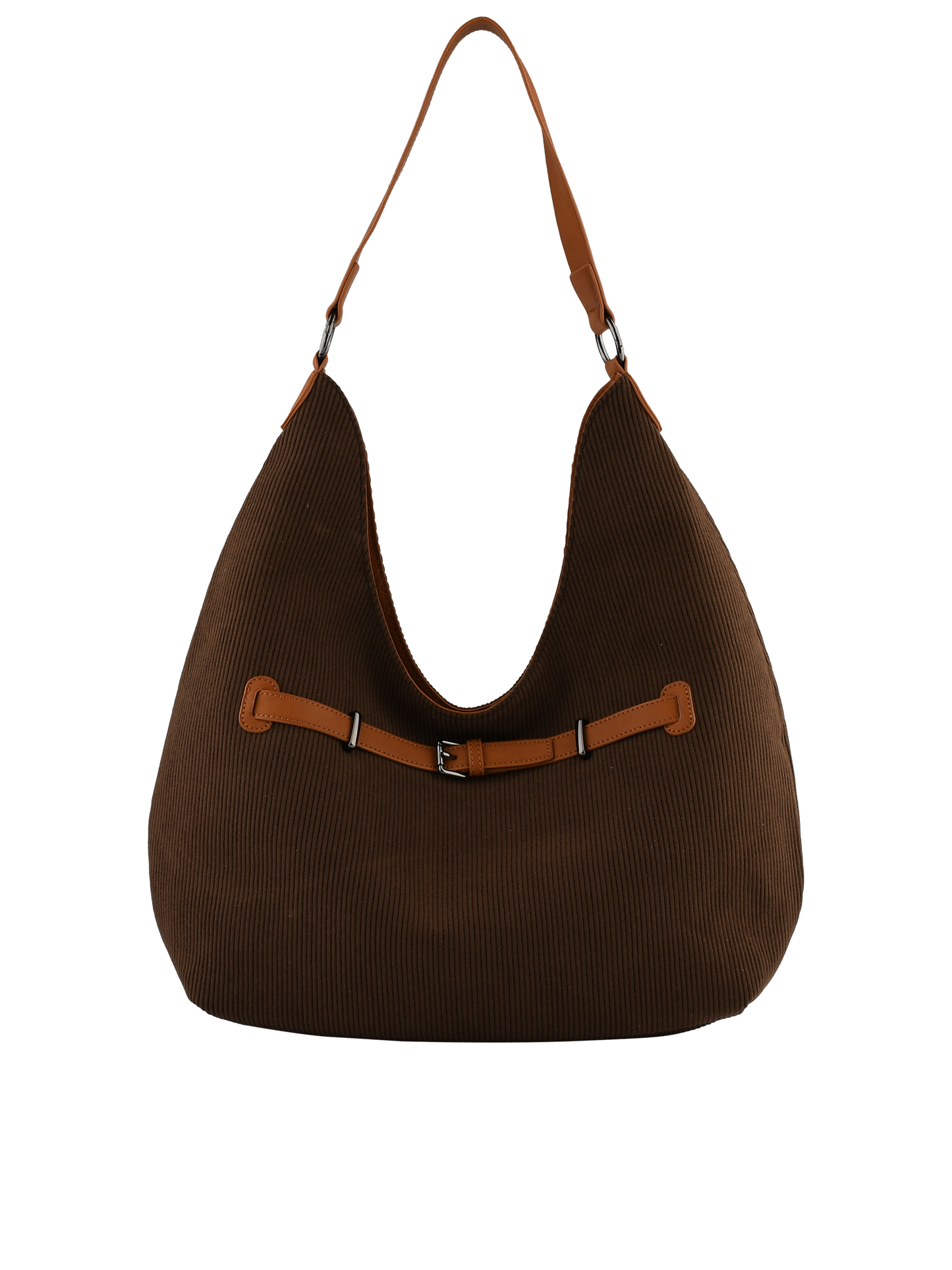 Eve - Sac porté épaule chocolat