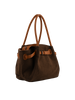 Eve - Sac porté épaule chocolat