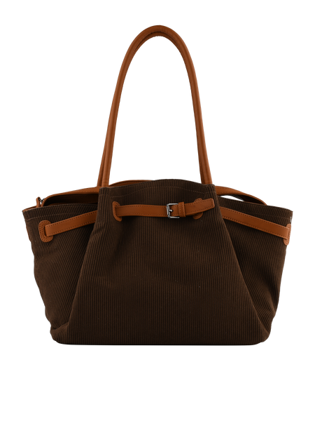 Eve - Sac porté épaule chocolat