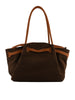 Eve - Sac porté épaule chocolat