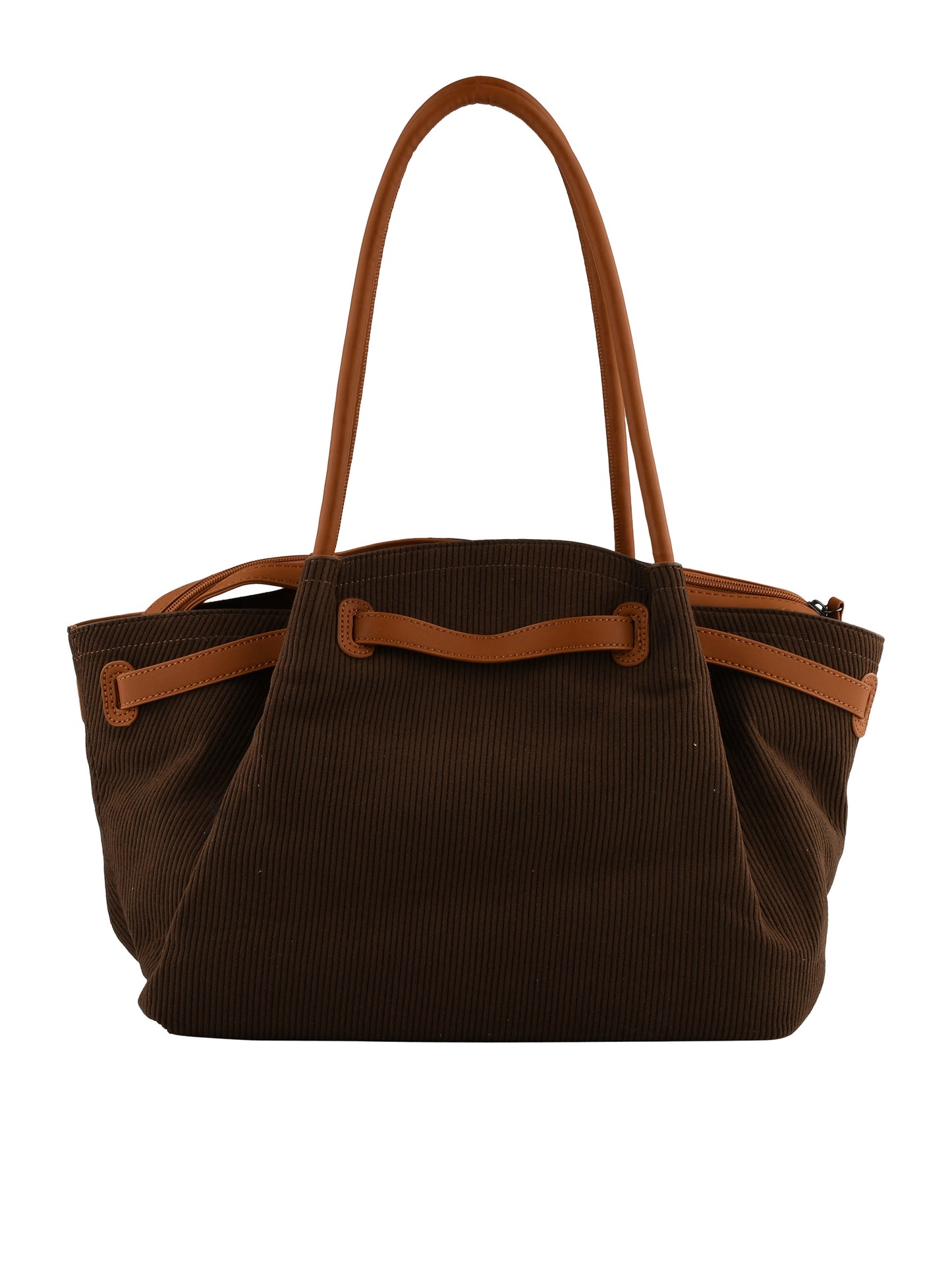 Eve - Sac porté épaule chocolat
