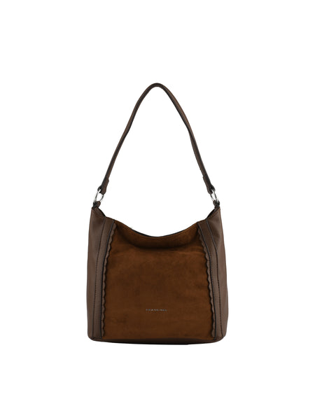Loïs - Sac porté épaule marron