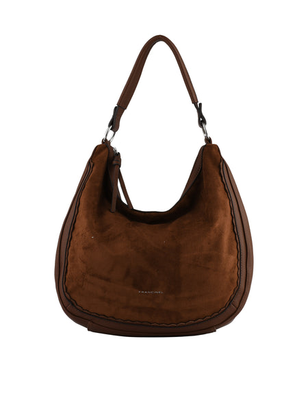 Loïs - Sac porté épaule camel