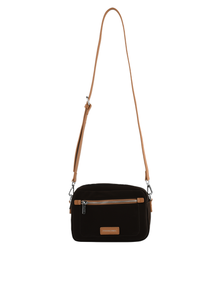 Naema - Sac porté travers chocolat