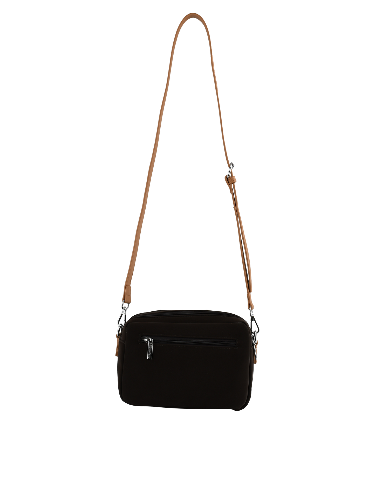 Naema - Sac porté travers chocolat