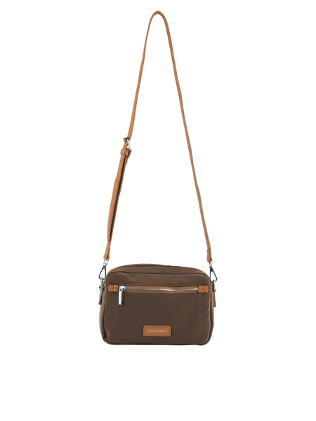 Naema - Sac porté travers taupe