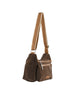 Naema - Sac porté travers taupe