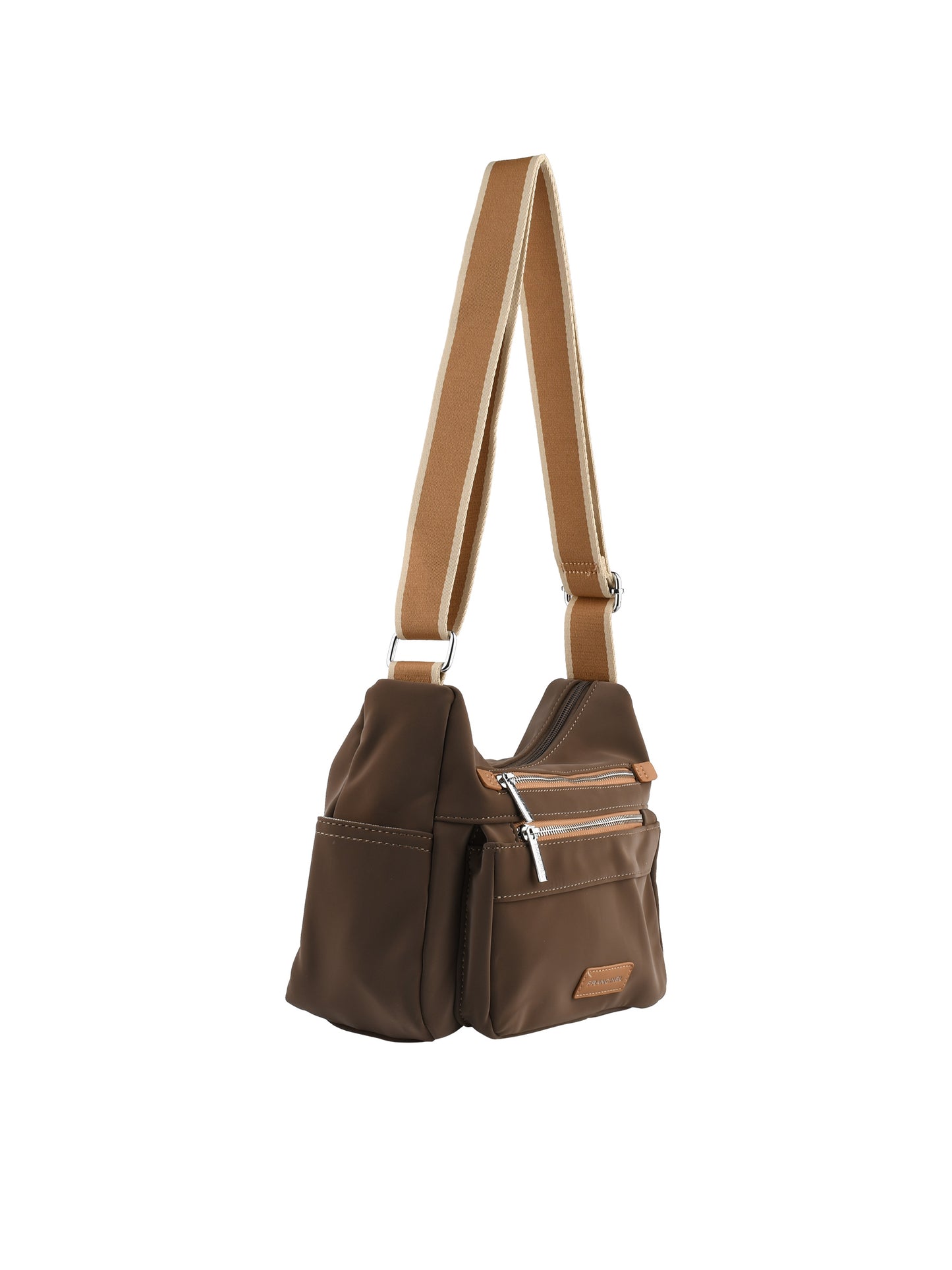 Naema - Sac porté travers taupe
