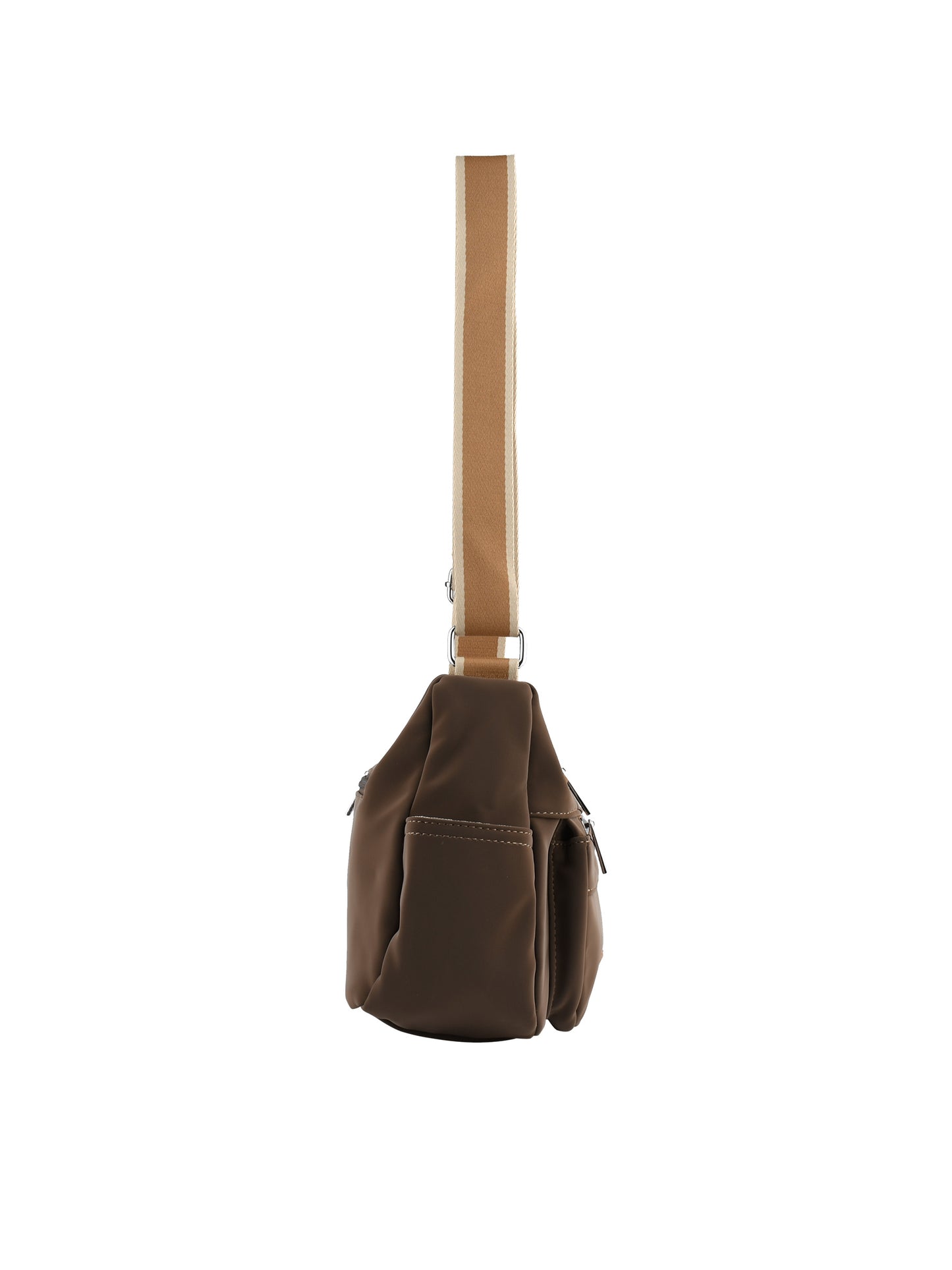 Naema - Sac porté travers taupe