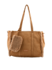 Roselyne - Sac porté épaule camel/camel