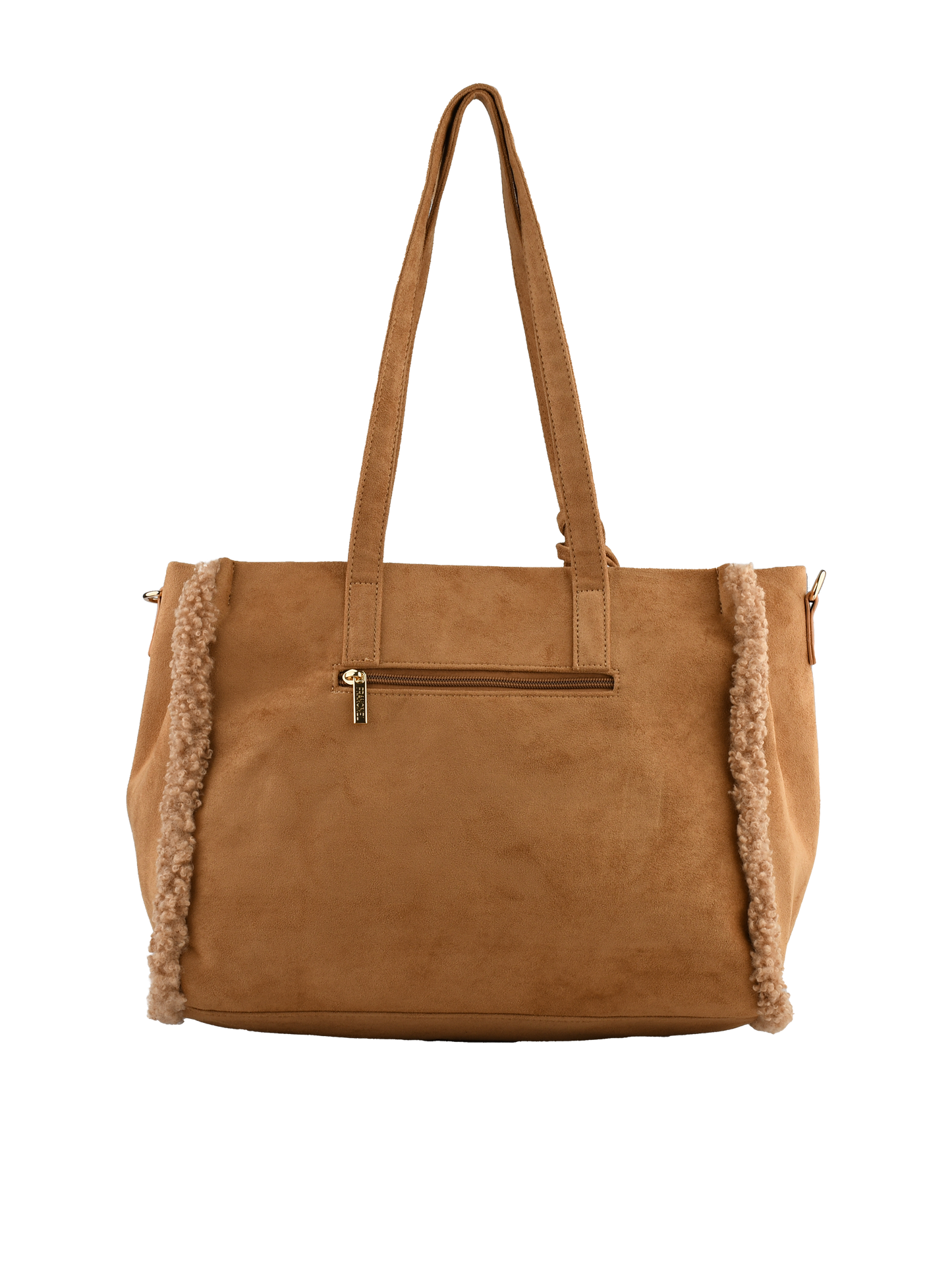 Roselyne - Sac porté épaule camel/camel