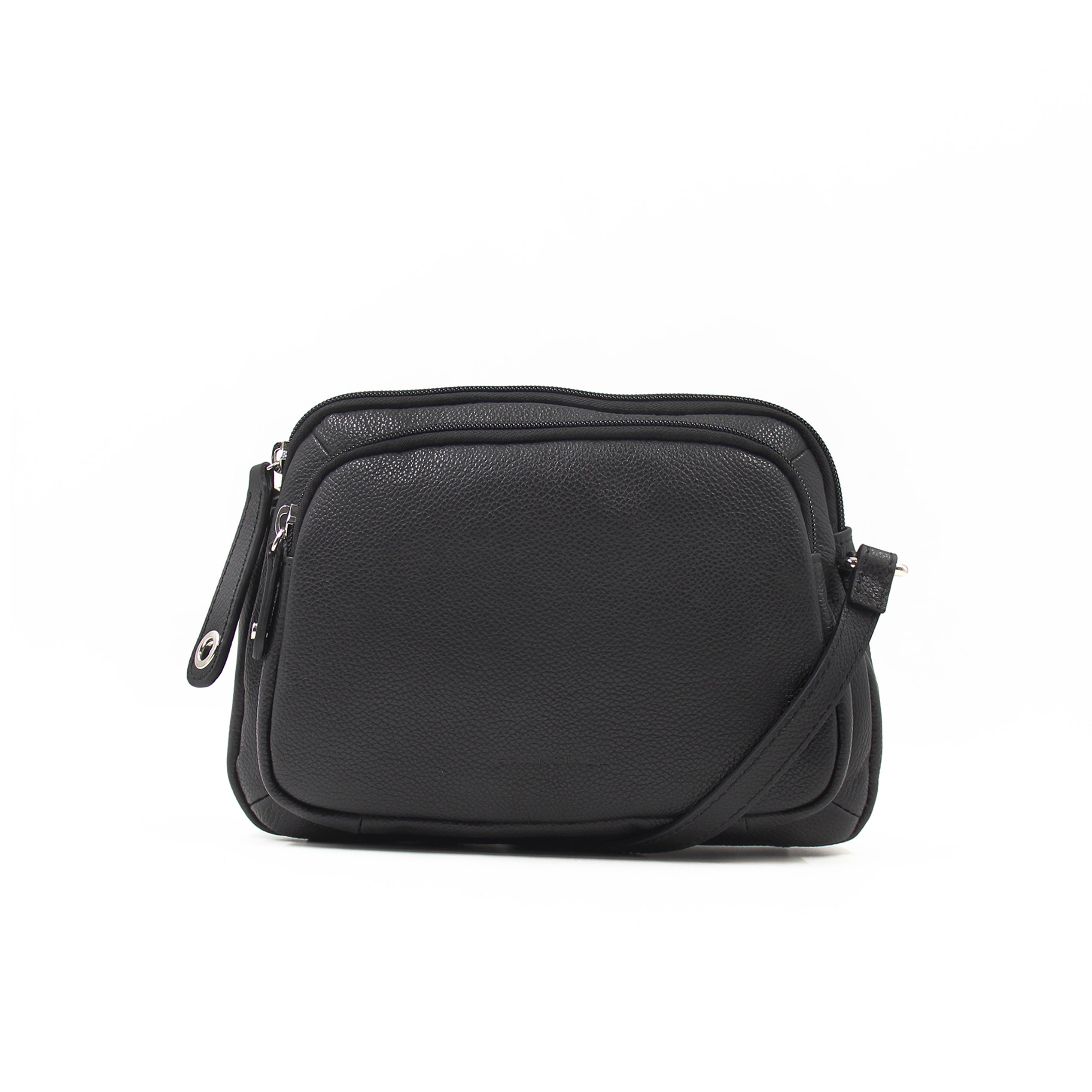 Tiana Petit sac port travers Noir Francinel