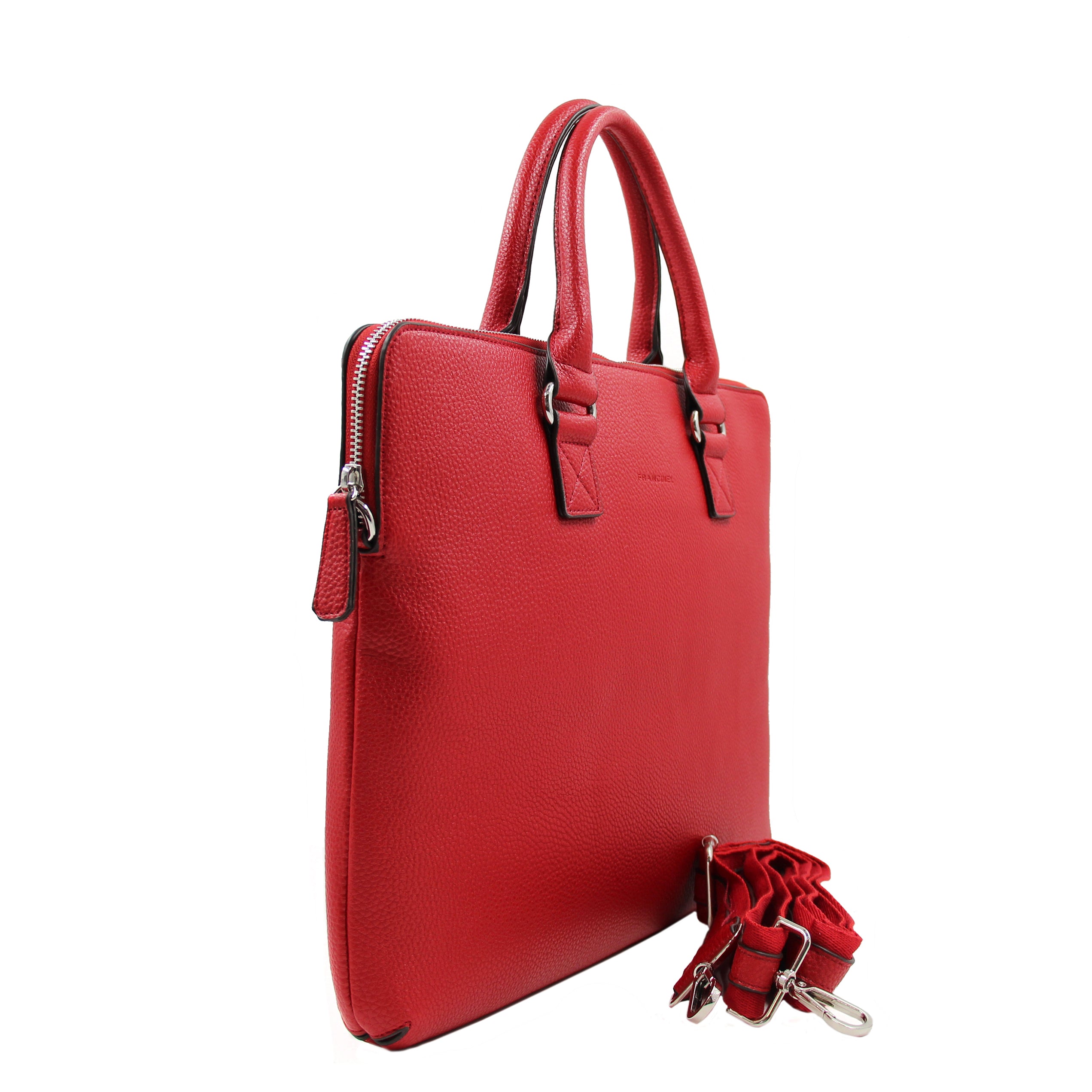 Fin Rouge Coline - Porte-documents fin Rouge – Francinel