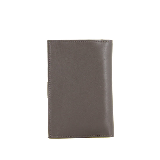 Casual - Portefeuille à bouton pression Taupe