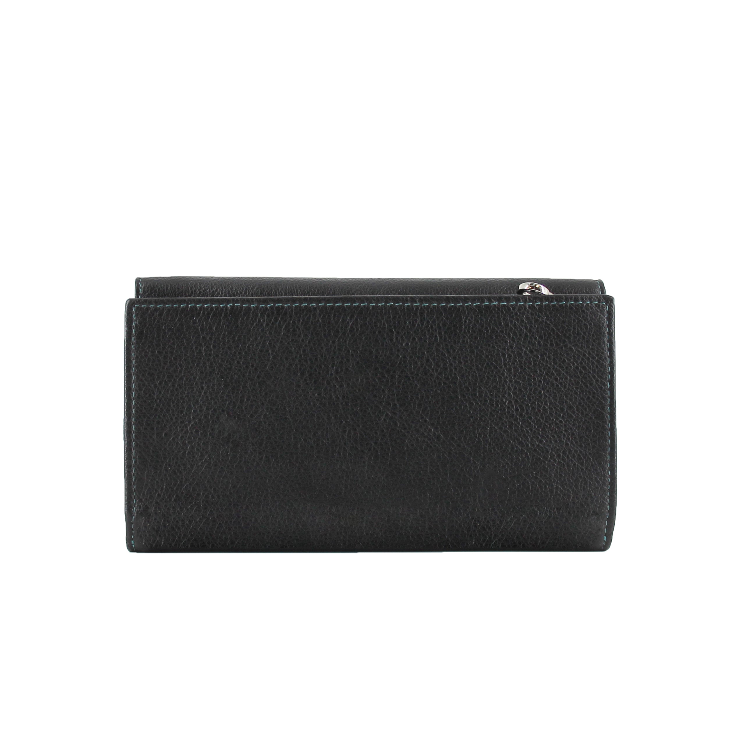 Sac à Main TEXIER – Couleur Prune Bordeaux Et Son Compagnon Noir – Bandoulière En Cuir, Occasion